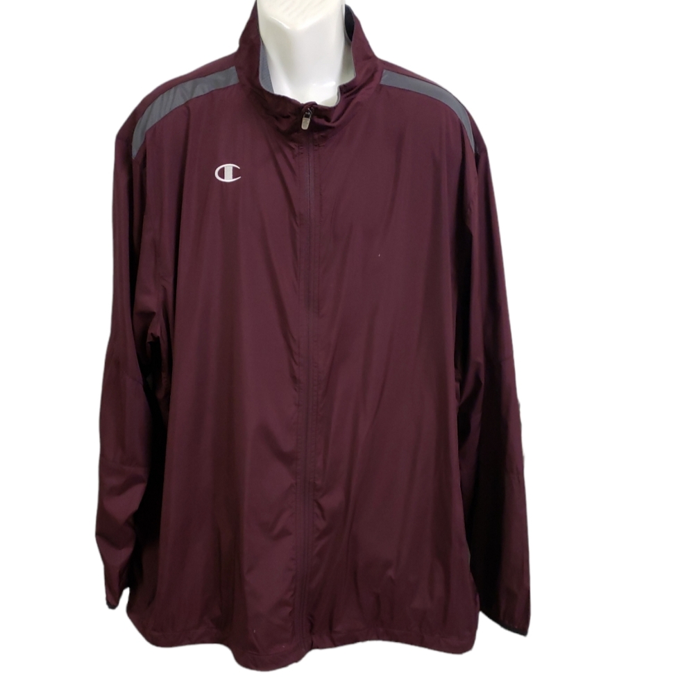Champion Jacket Mens Big & Tall Hoodie Anorak Windbreaker Jacket for Men XXXL
